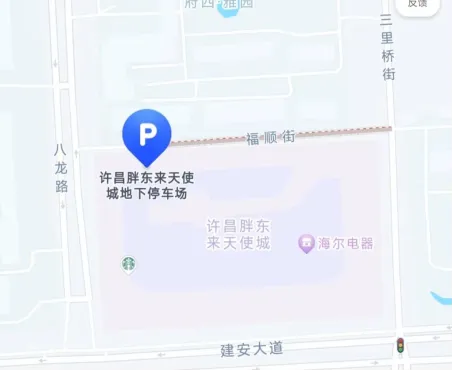 停车场！十月一逛许昌胖东来周边停车场位置及车位数