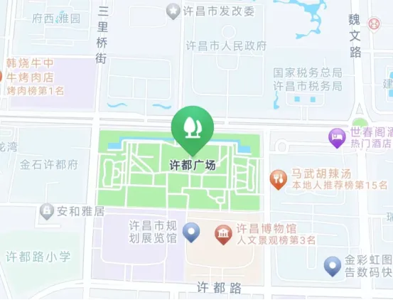 停车场！十月一逛许昌胖东来周边停车场位置及车位数